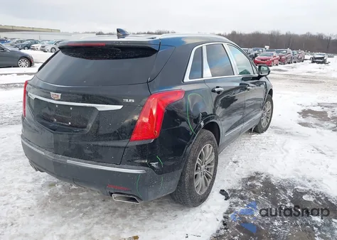 2018 Cadillac Xt5 Luxury z USA, uszkodzony, nr VIN 1GYKNCRSXJZ107886